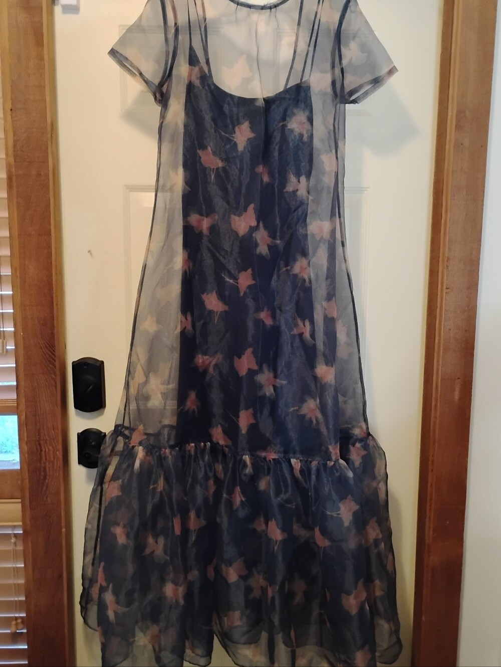 Staud Alber Maxi dress Botanical Shadows with Flaws Size M
